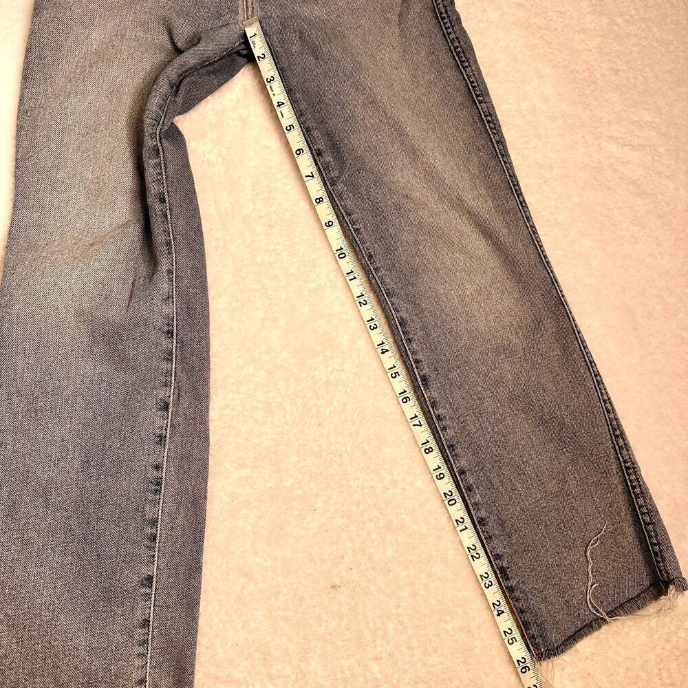 7 for all Mankind Womens Lux Vintage Edie Distressed Jeans Size 25 - Picture 10 of 12